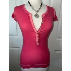 Hollister Pink Top
